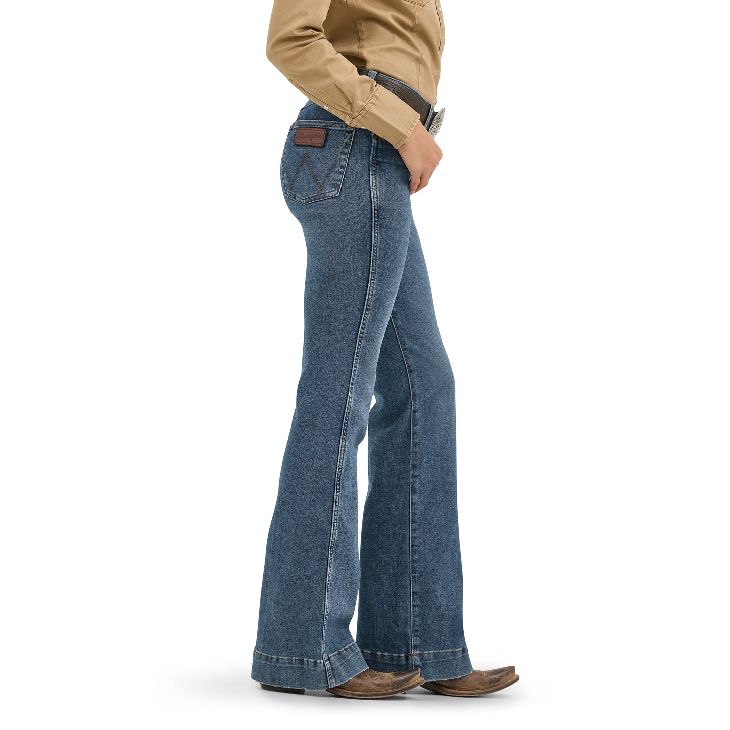 Wrangler Ladies High Rise Trouser Jean - 1011MPESY