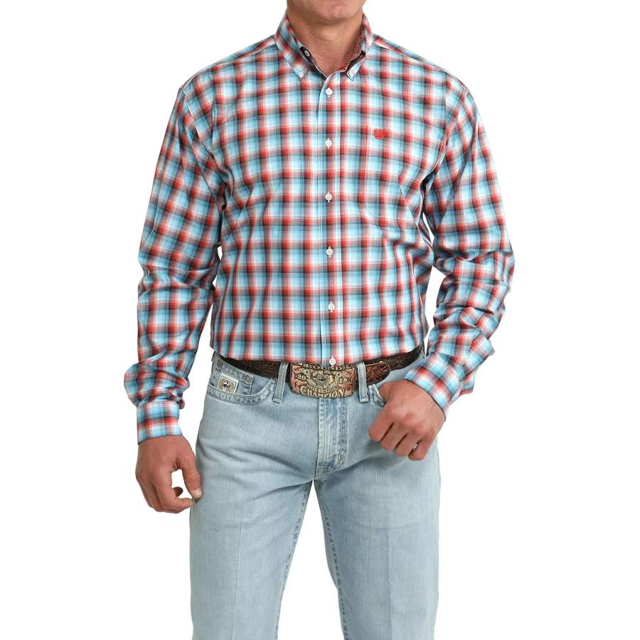 Cinch Mens Classic Fit L/S Shirt -MTW1106099