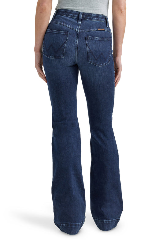 Wrangler Ladies Mid Rise Trouser Jean - 112352986