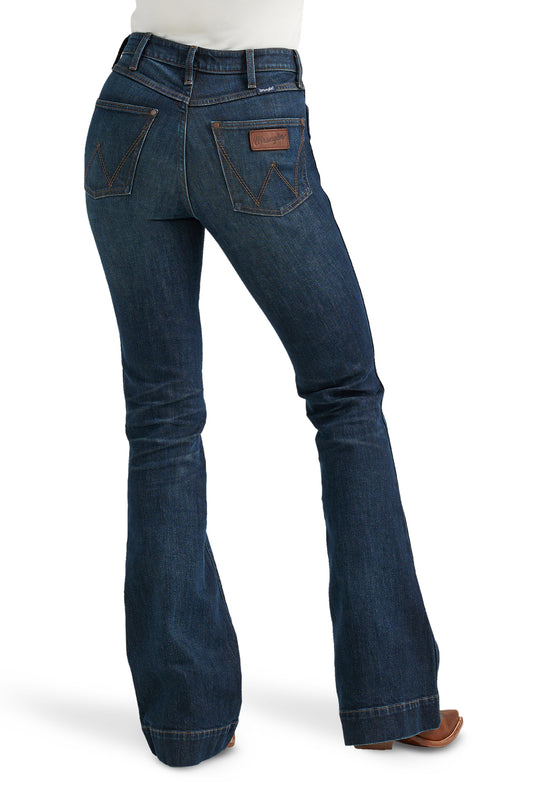 Wrangler USA Ladies Bailey High Rise Trouser - 112356616