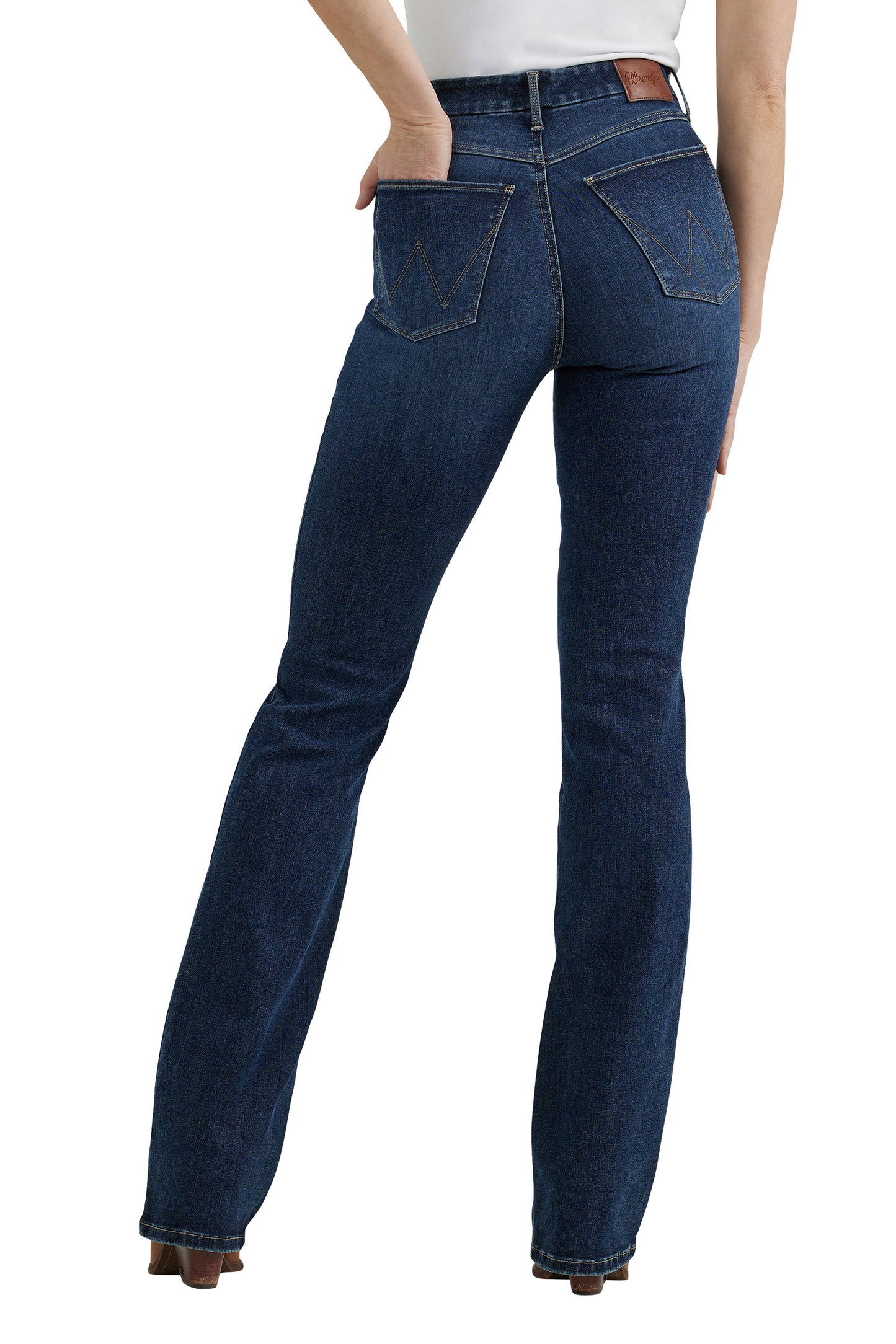 Wrangler Ladies Hi Rise Boot Cut Jean - Bespoke - 112359277