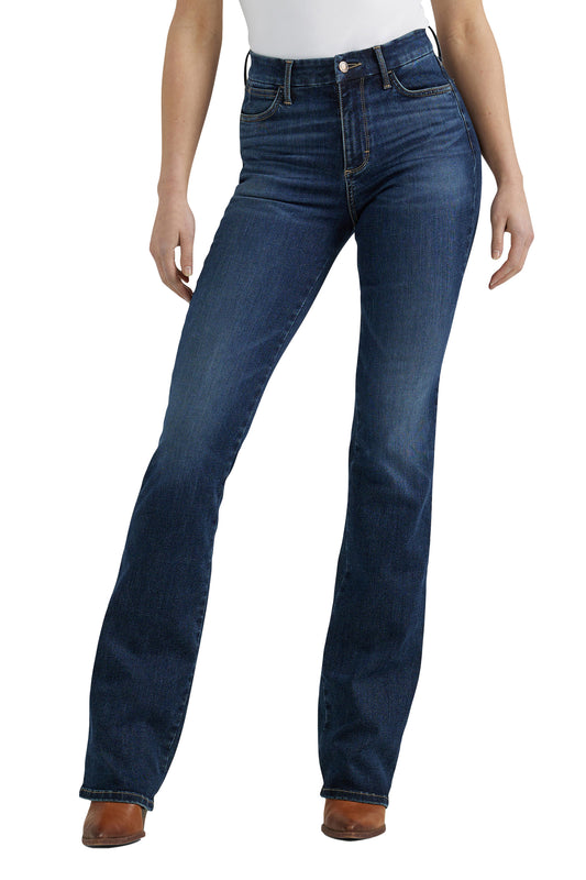 Wrangler Ladies Hi Rise Boot Cut Jean - Bespoke - 112359277