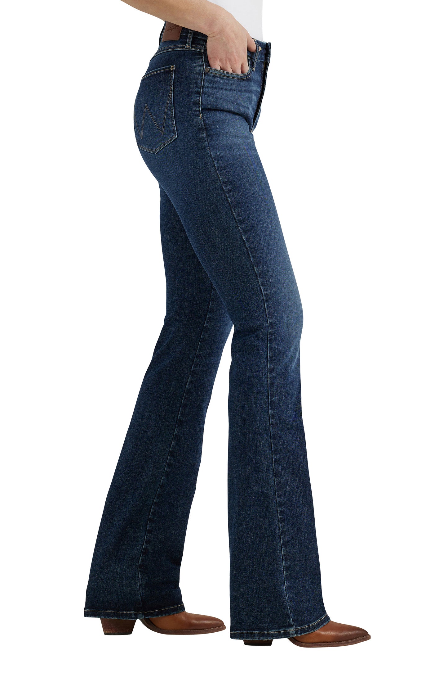 Wrangler Ladies Hi Rise Boot Cut Jean - Bespoke - 112359277