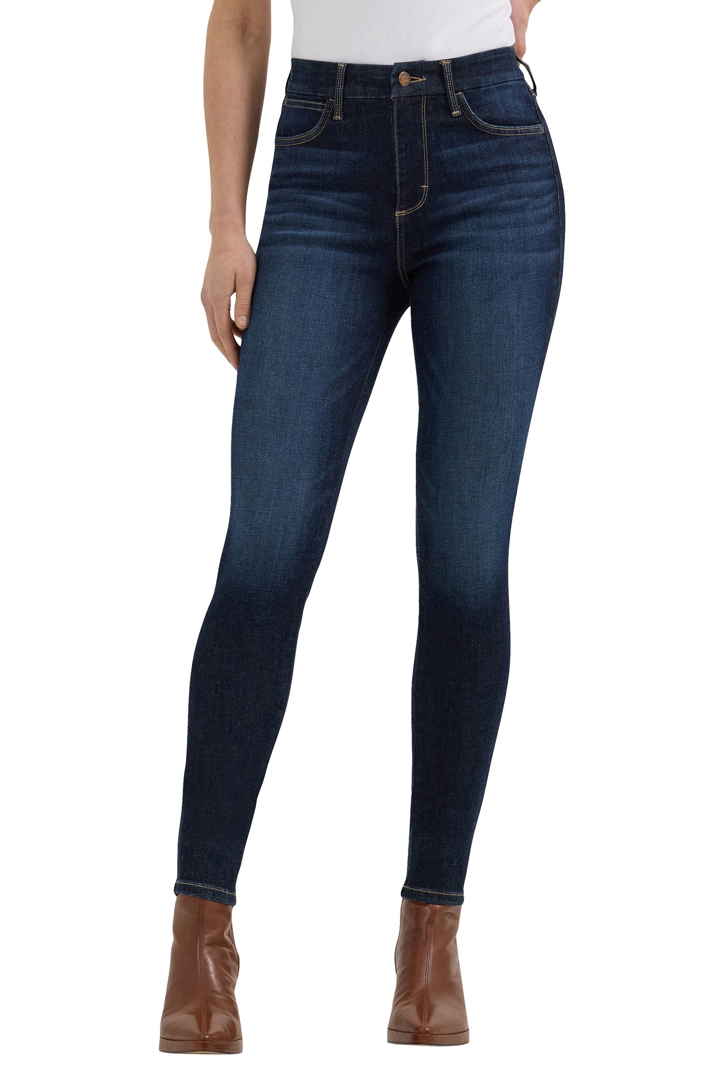 Wrangler Ladies High Rise Skinny Jean - Bespoke - 112359278