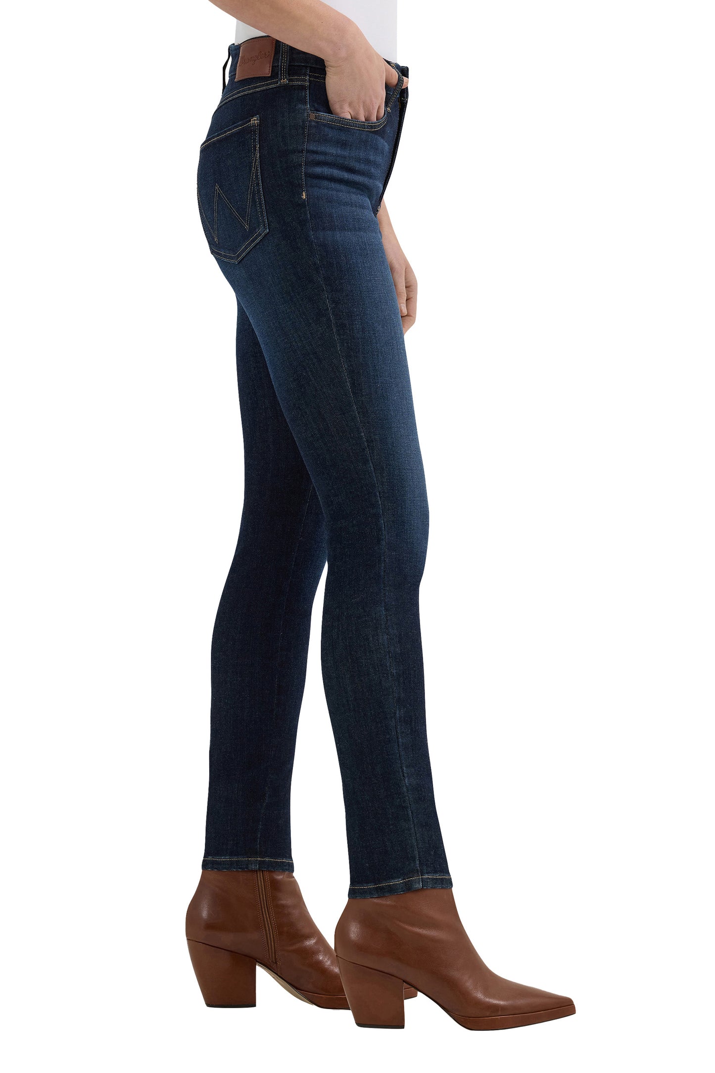 Wrangler Ladies High Rise Skinny Jean - Bespoke - 112359278