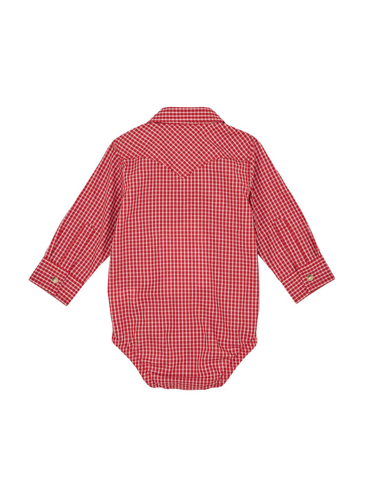 Wrangler USA Baby Western L/S Romper - 112367743