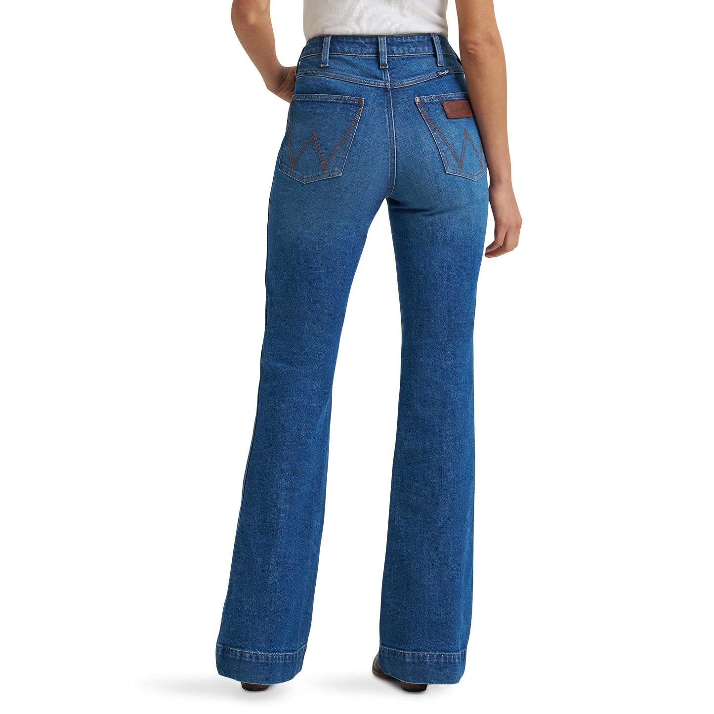 Wrangler USA Ladies High Rise Trouser - 112379395