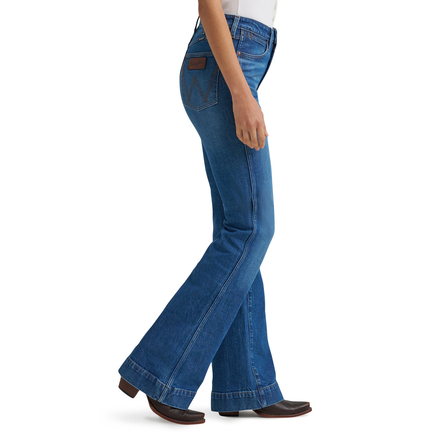 Wrangler USA Ladies High Rise Trouser - 112379395