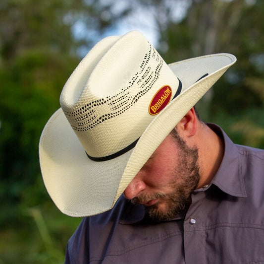 Brigalow Mens / Ladies Bronco Off White Hat - 125