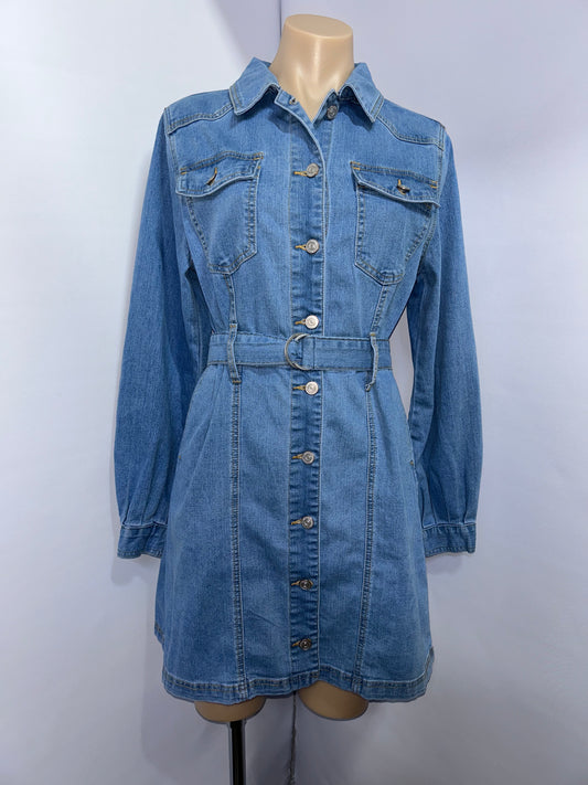 Spicy Sugar Ladies Denim Dress - LA1037SS