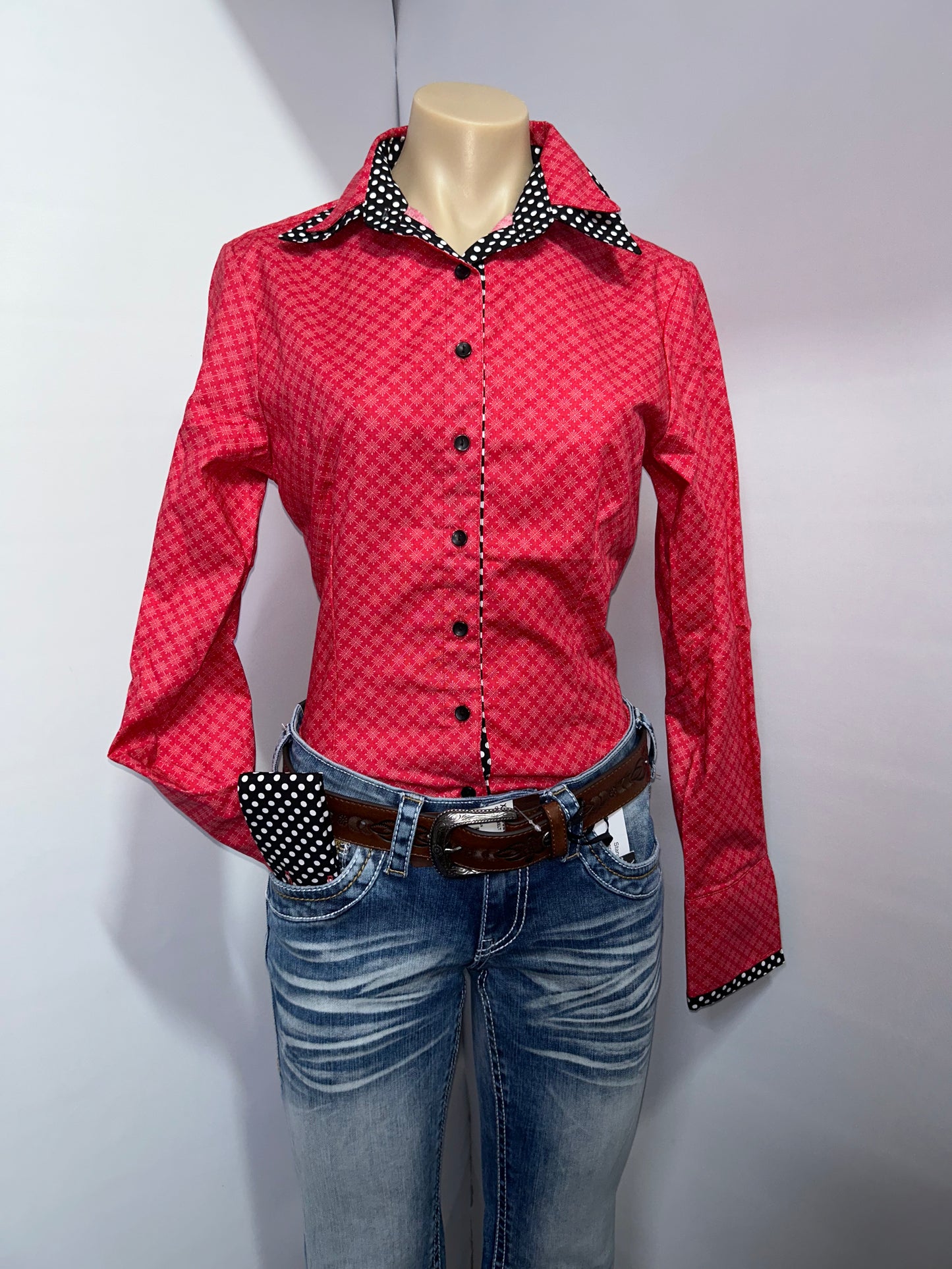 Netties Ladies Kinsley Fitted L/S Shirt