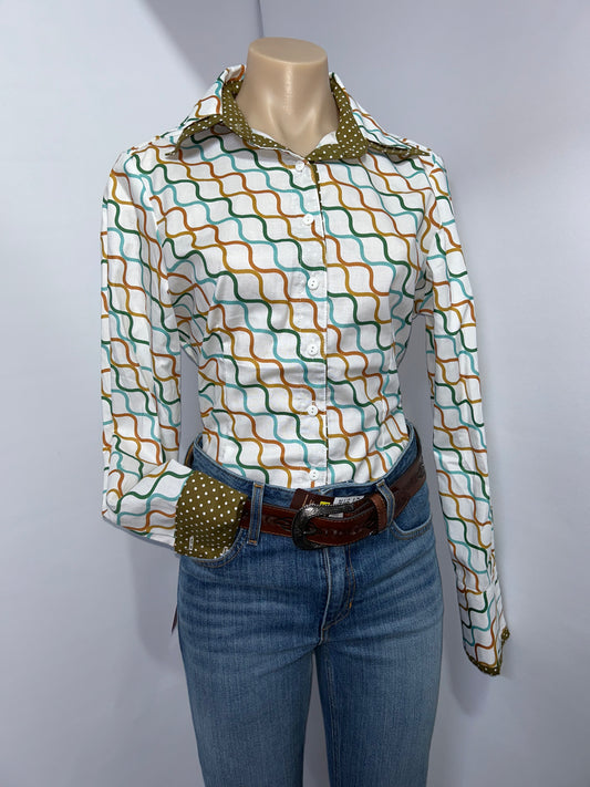 Netties Ladies Arana Fitted L/S Shirt