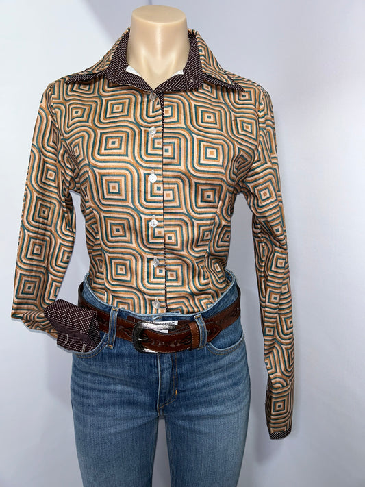 Netties Ladies Zoie Fitted L/S Shirt