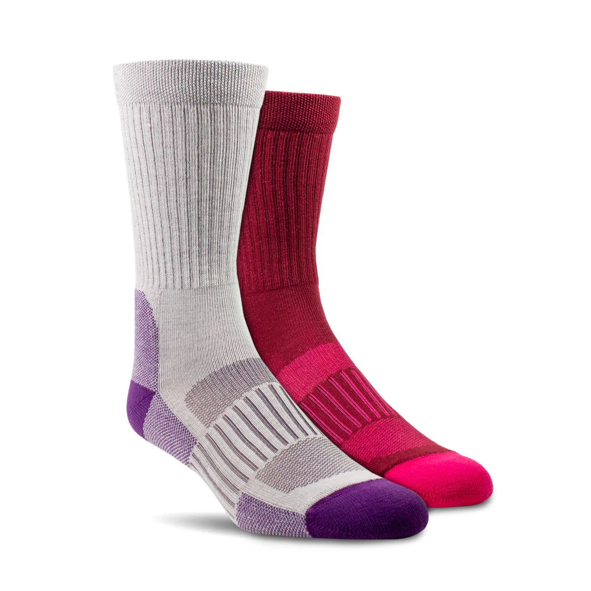 Ariat Ladies High Performance Crew Socks - Pk 2 - 2909-981