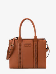 Wrangler Casual Whipstitch Crossbody Tote Bag - WG708317BR