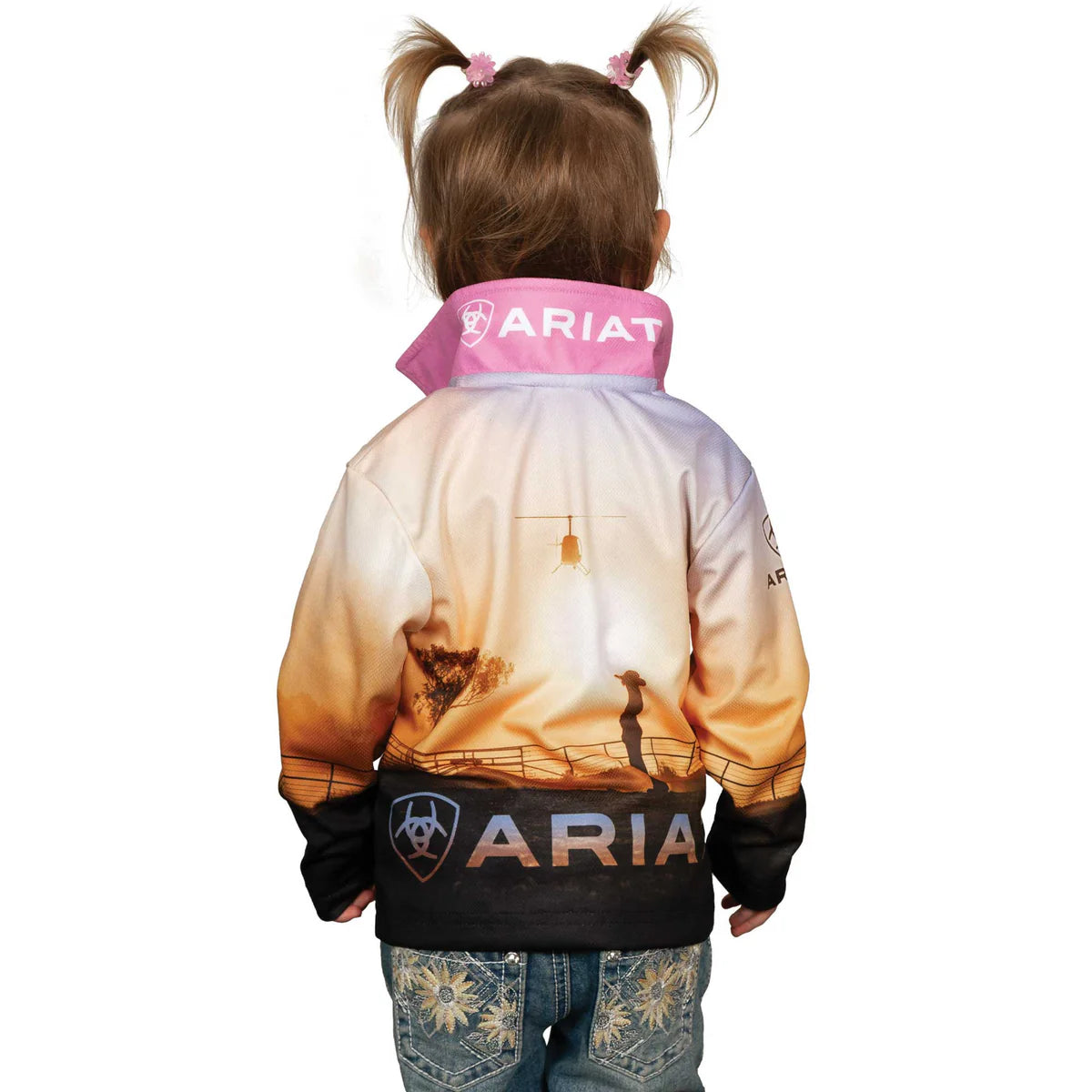 Ariat Kids Fishing Shirt - Outback Cowgirl - 3005CLSP