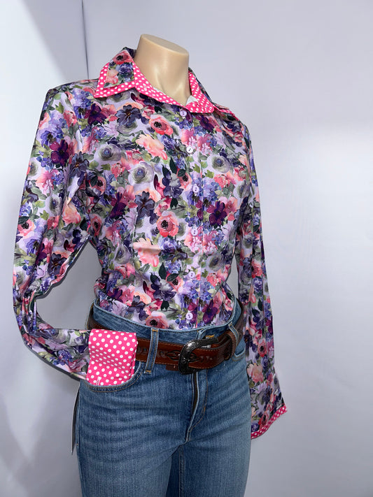 Netties Ladies Paityn Fitted L/S Shirt