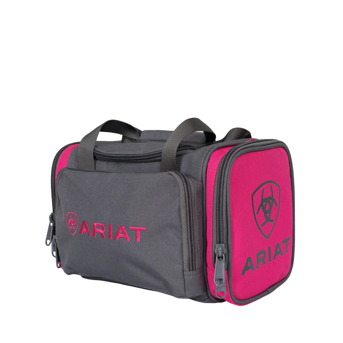 Ariat Unisex Vanity Bag - Pink/Charcoal - 4-700CH