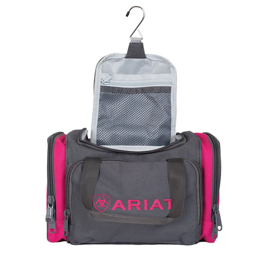 Ariat Unisex Vanity Bag - Pink/Charcoal - 4-700CH
