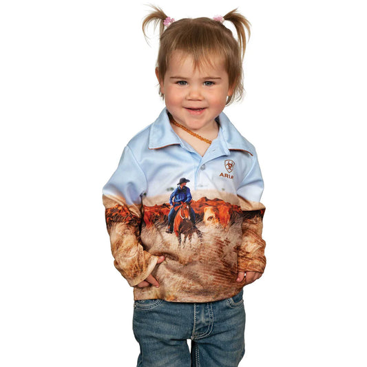 Ariat Kids Fishing Shirt - Cattleman - 4012CLSP