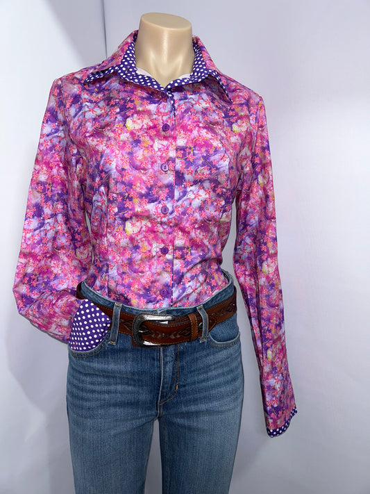 Netties Ladies Ellison Fitted L/S Shirt