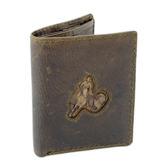 Brigalow Mens Distressed Leather Wallet - Campdrafter - 5010B