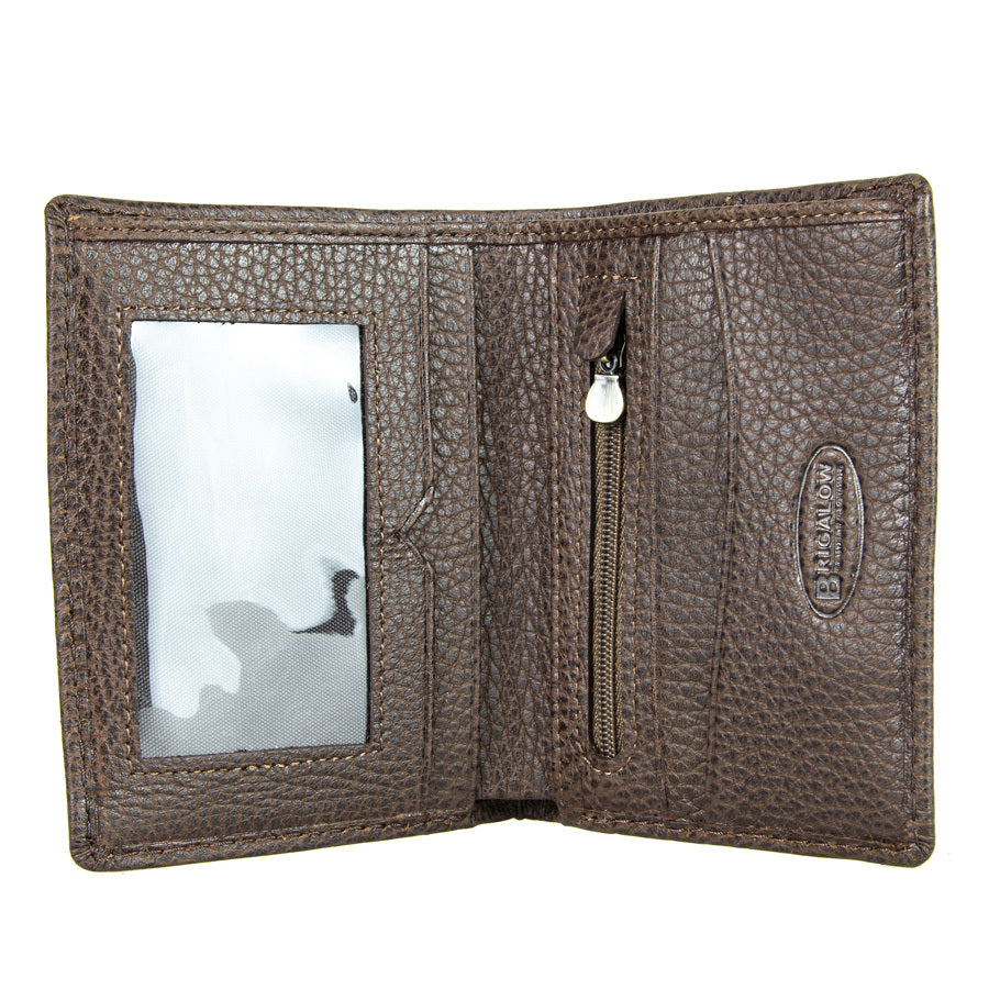 Brigalow Mens Distressed Leather Wallet - Steerhead - 5016C