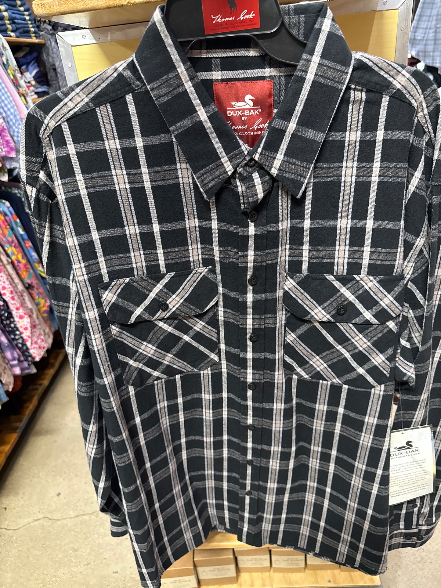 Thomas Cook Mens Dux-Bak L/S Shirt - On Sale