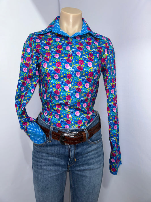 Netties Ladies Jaylene Fitted L/S Shirt
