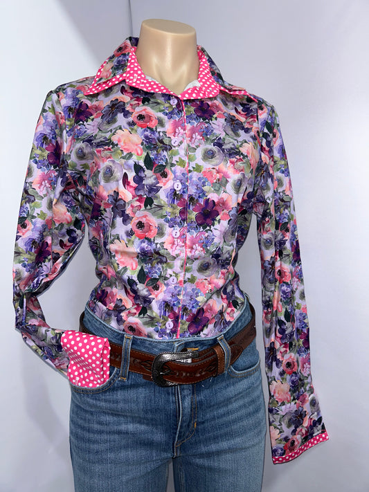 Netties Ladies Paityn Fitted L/S Shirt