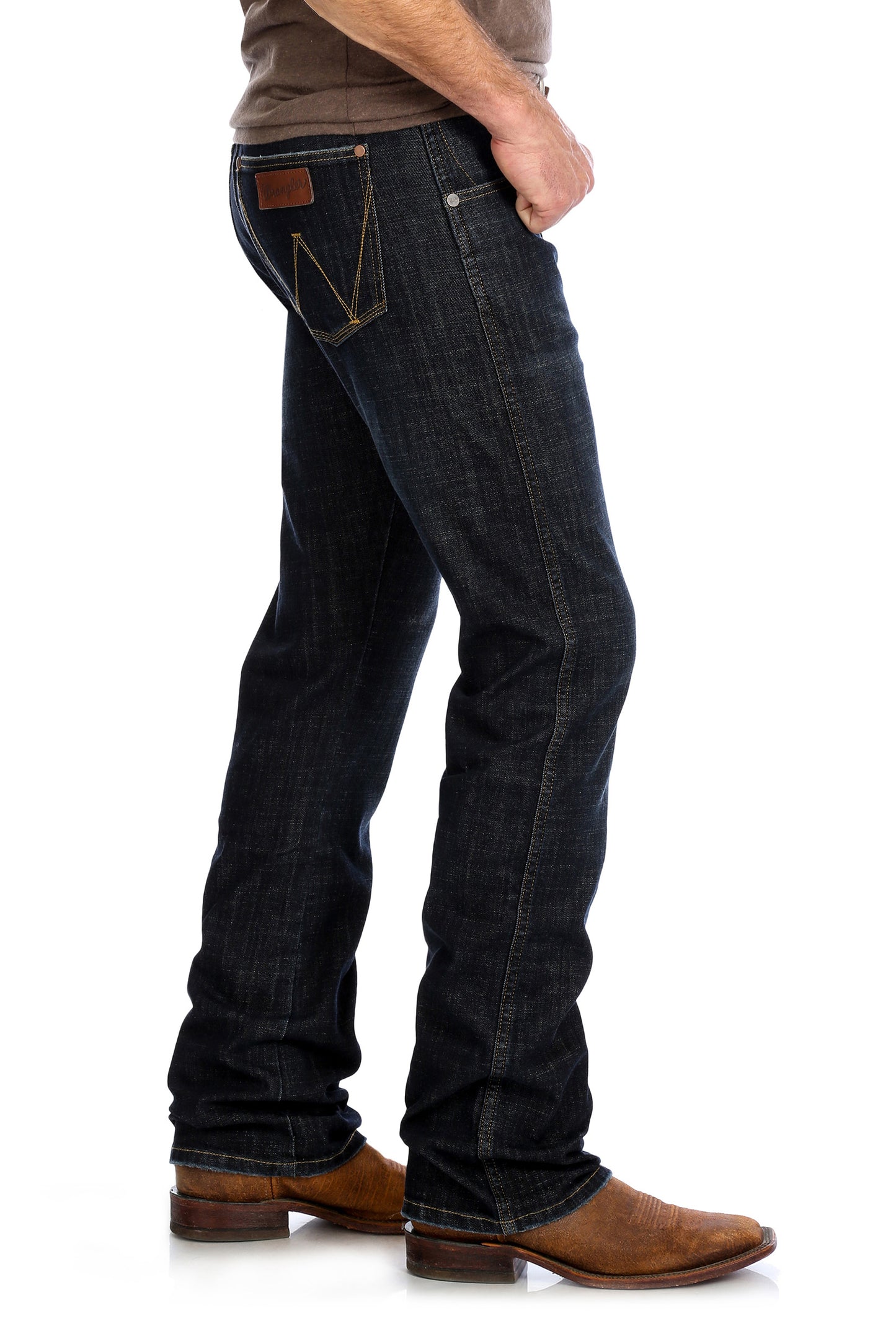 Wrangler USA Mens Retro Slim Dax Boot Cut Jean - 77MWZDX
