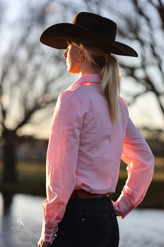 Lime & Soda Layla L/S Shirt - Pink