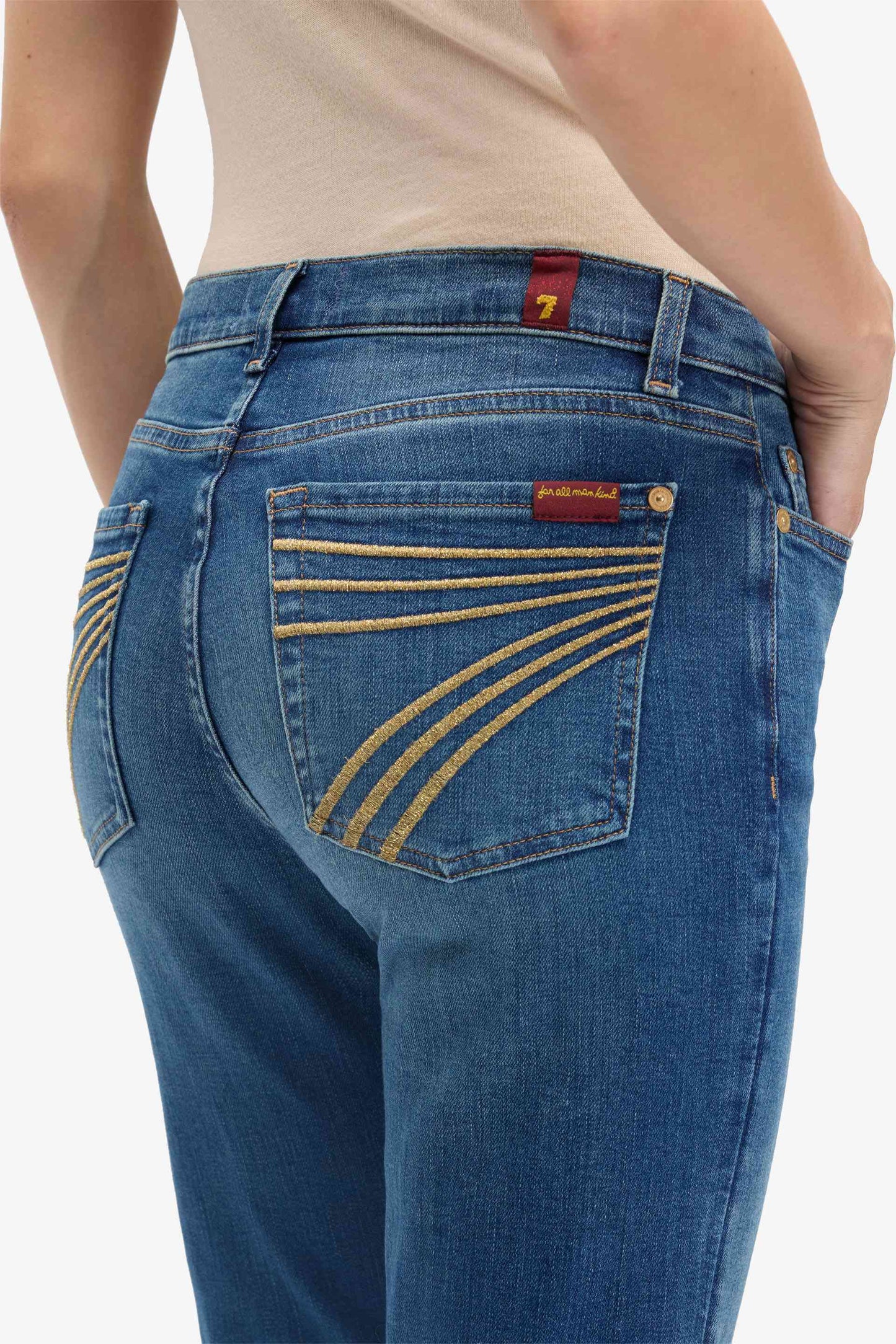 7 for all mankind Ladies DOJO Jean - Retro Fade - 7U307C12-1ZT