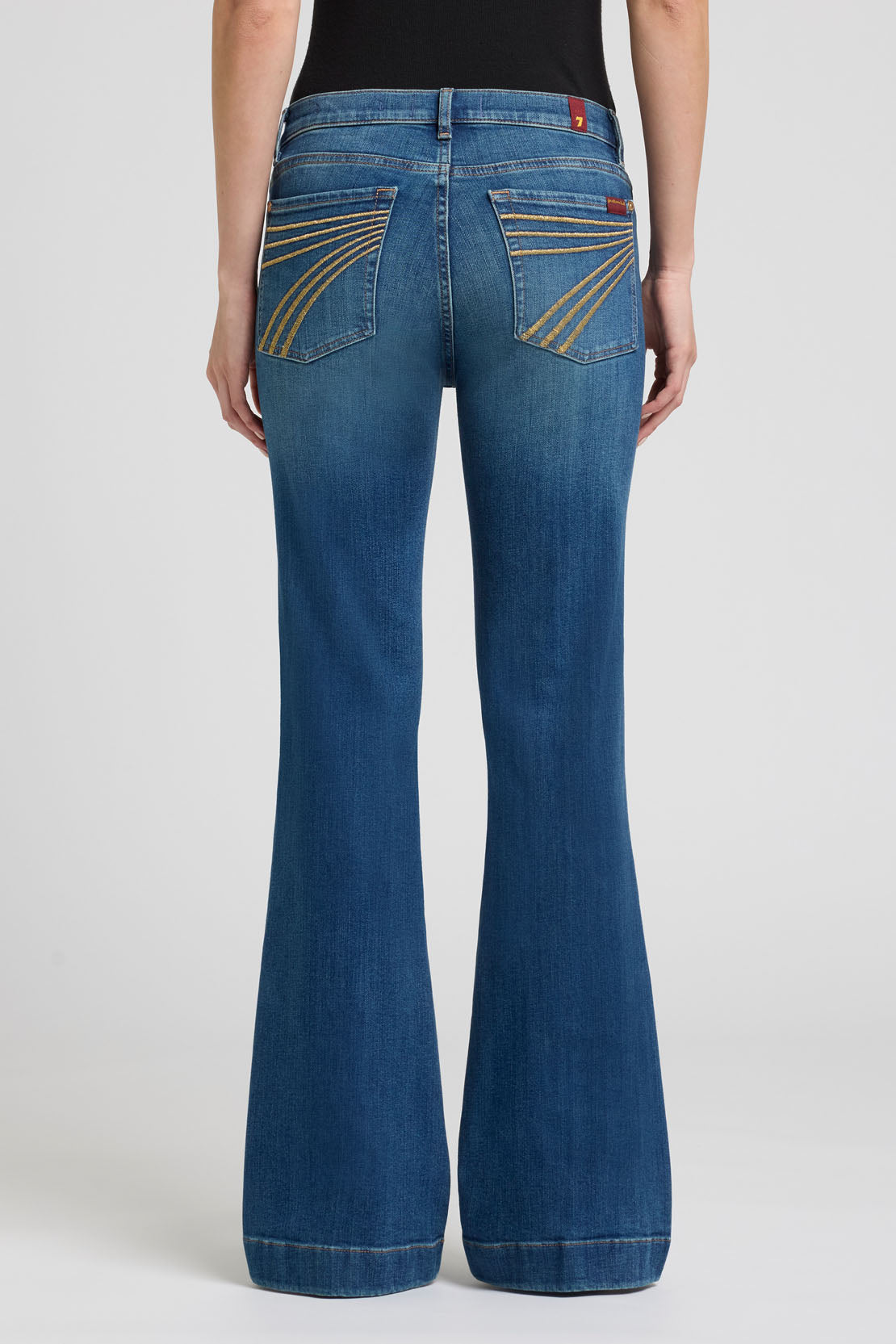 7 for all mankind Ladies DOJO Jean - Retro Fade Tailorless - 7U317C12-1ZT
