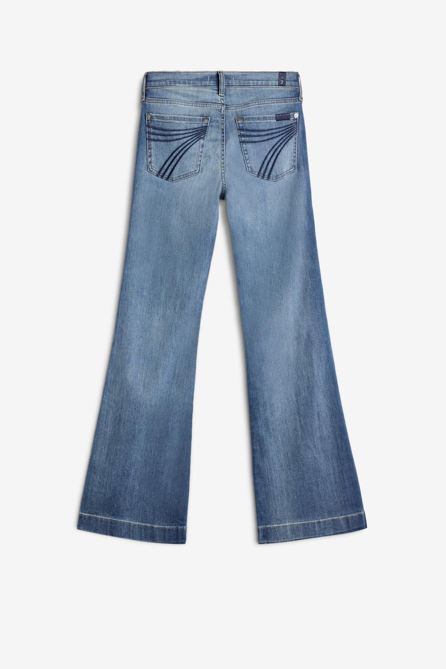 7 for all mankind Ladies DOJO Tailorless Distress Authentic Light Update