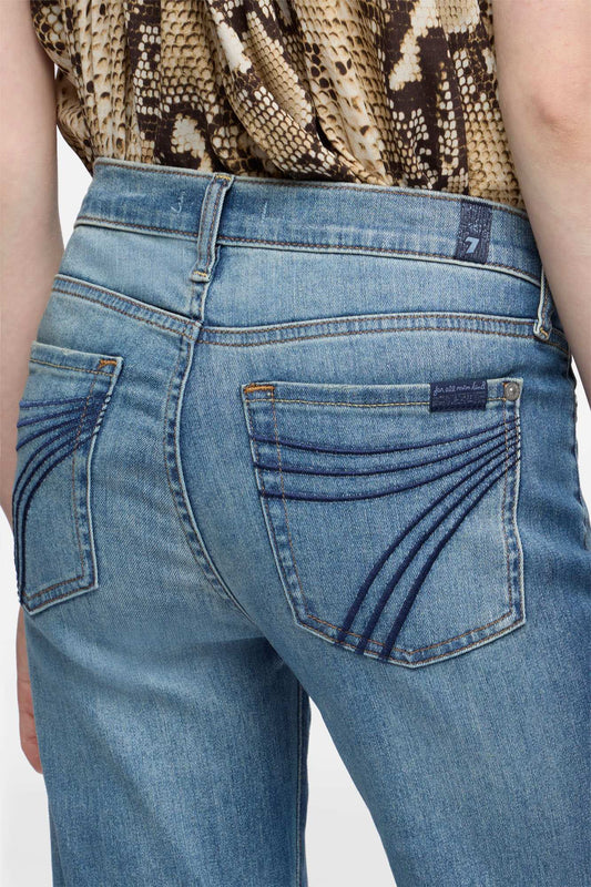 7 for all mankind Ladies DOJO Tailorless Distress Authentic Light Update