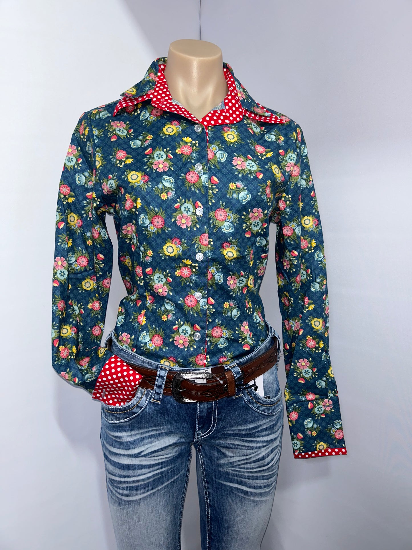 Netties Ladies Victoria Fitted L/S Shirt