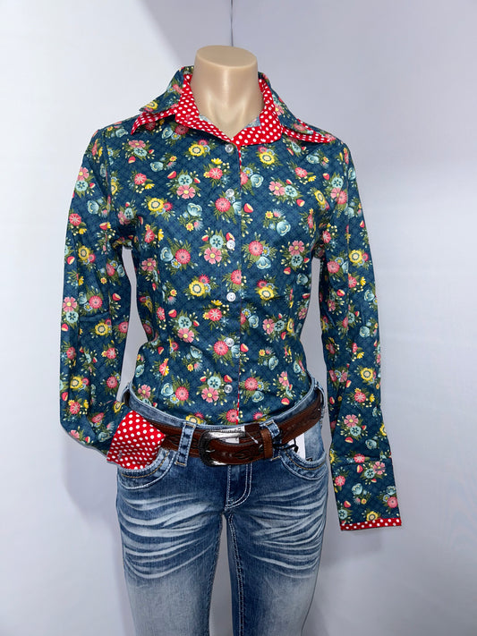 Netties Ladies Victoria Fitted L/S Shirt