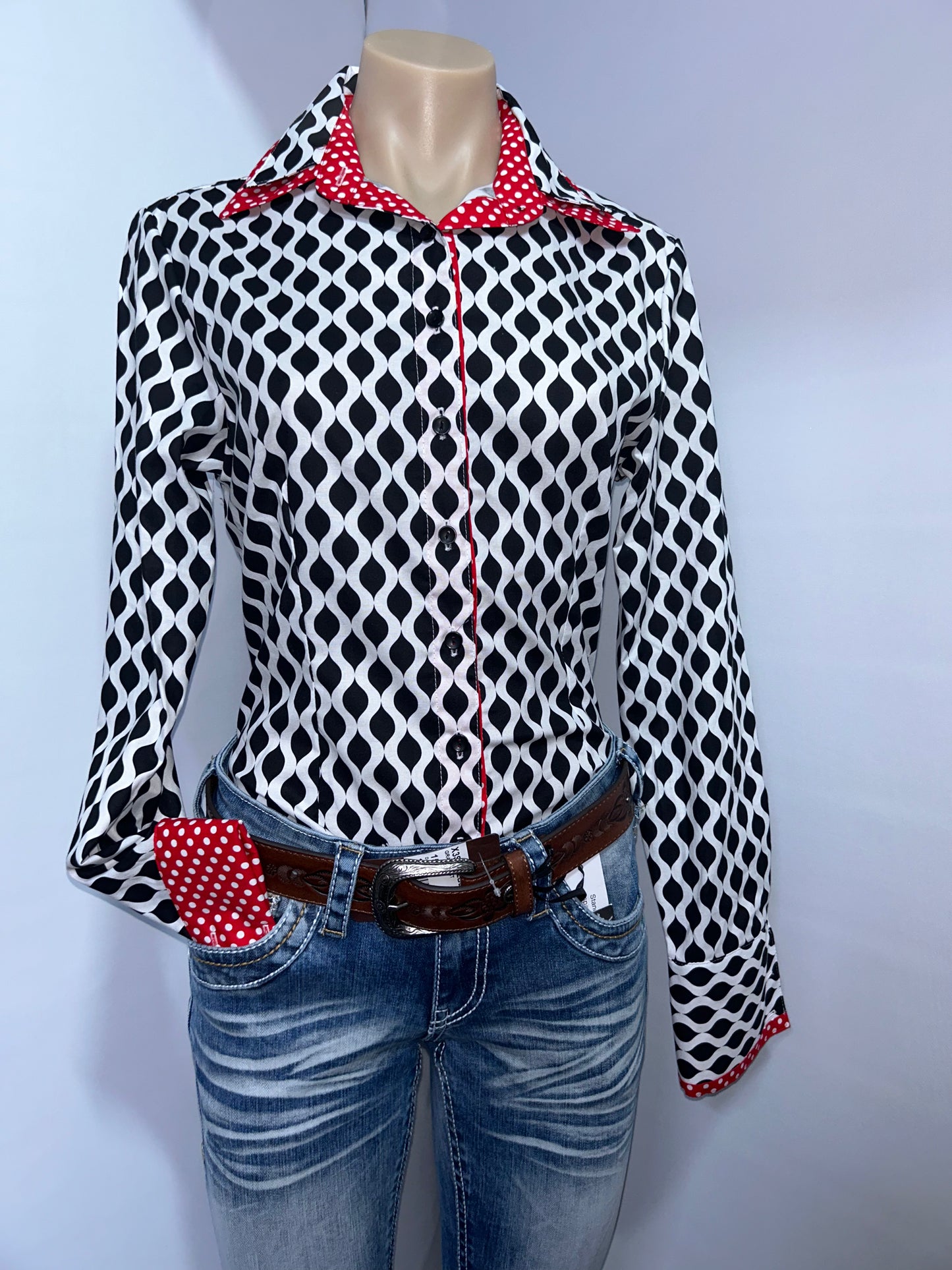 Netties Ladies Quinn Fitted L/S Shirt