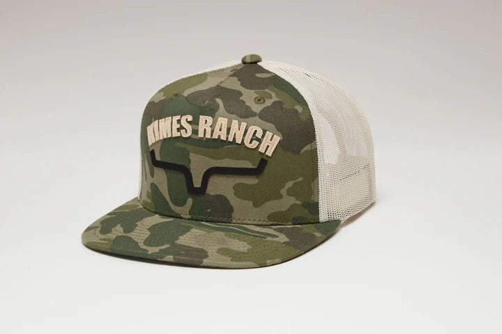 Kimes Ranch Flatlands Trucker Cap - Camo