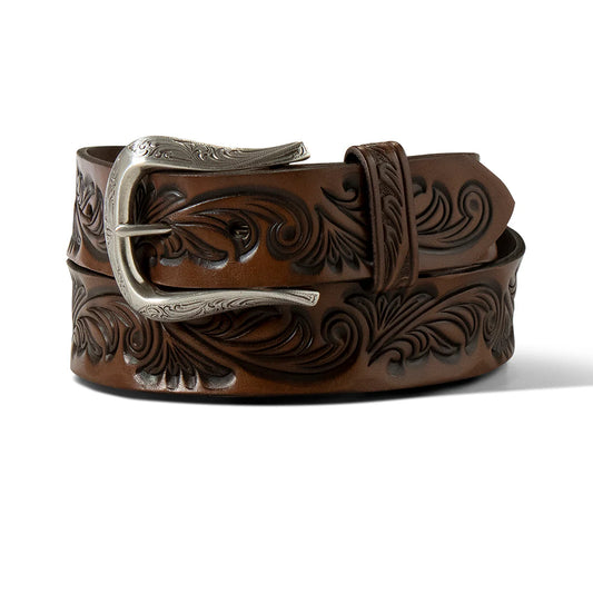 Ariat Ladies Floral Embossed Belt - A1533802