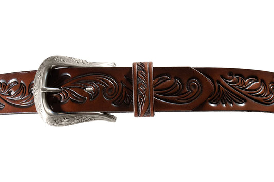 Ariat Ladies Floral Embossed Belt - A1533802