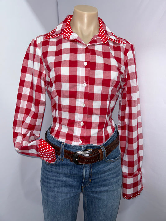 Netties Ladies Addyson Fitted L/S Shirt