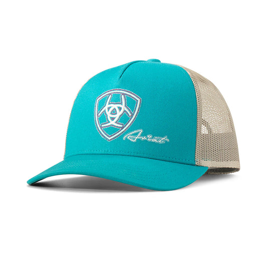 Ariat Shield Logo Mesh Snap Back Cap - A300088533