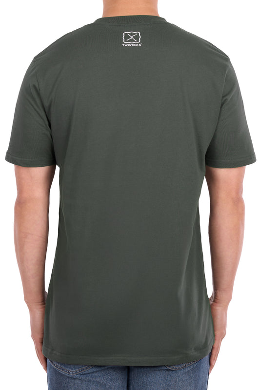 Twisted X Mens Tim SS Tee - A5S1557006