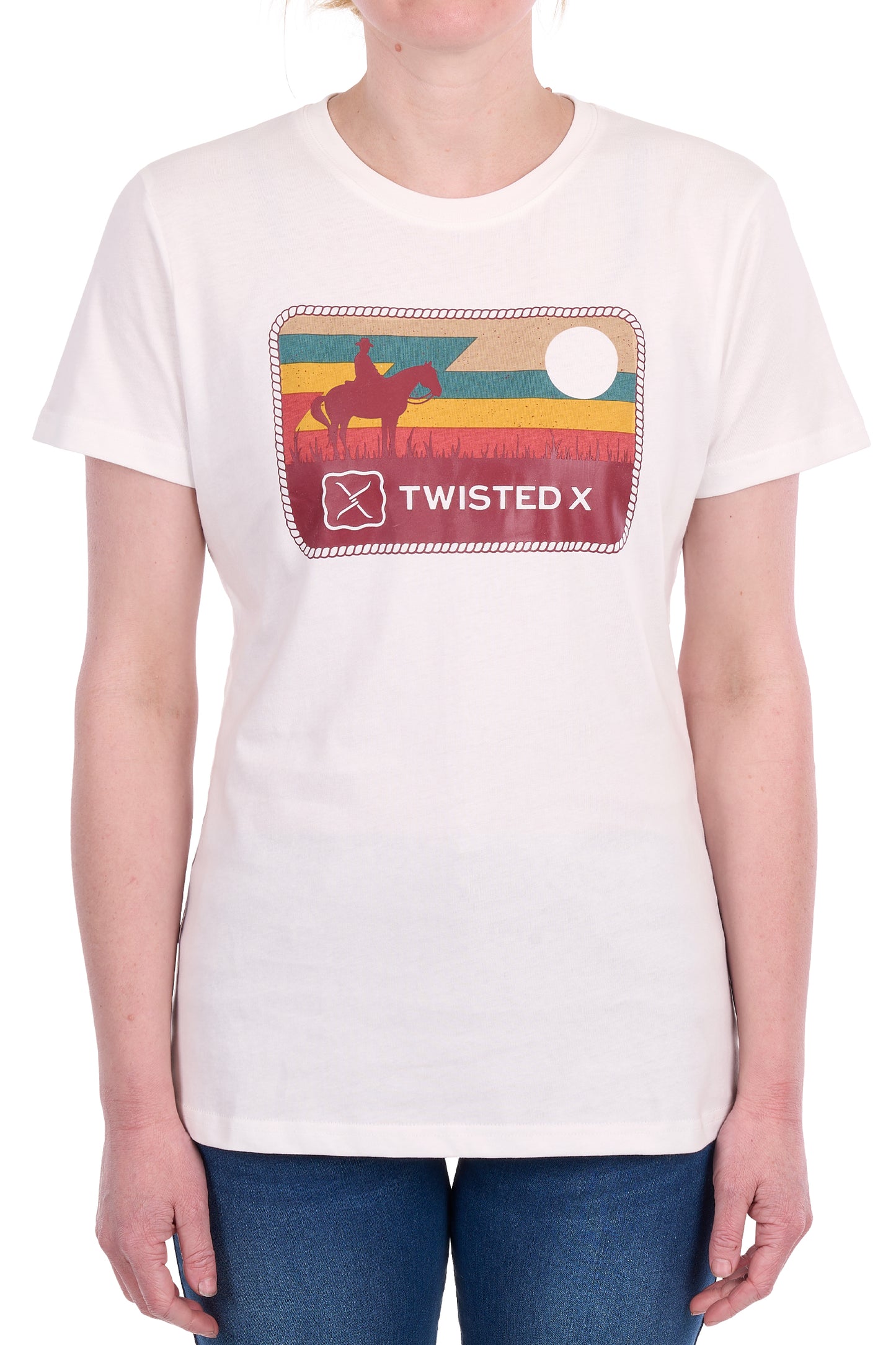 Twisted X Ladies Alex SS Tee - A5S2598001