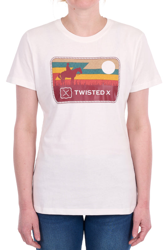 Twisted X Ladies Alex SS Tee - A5S2598001