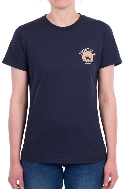 Twisted X Ladies Lin SS Tee - A5S2598002