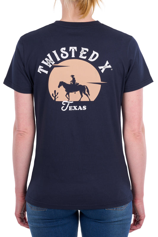 Twisted X Ladies Lin SS Tee - A5S2598002