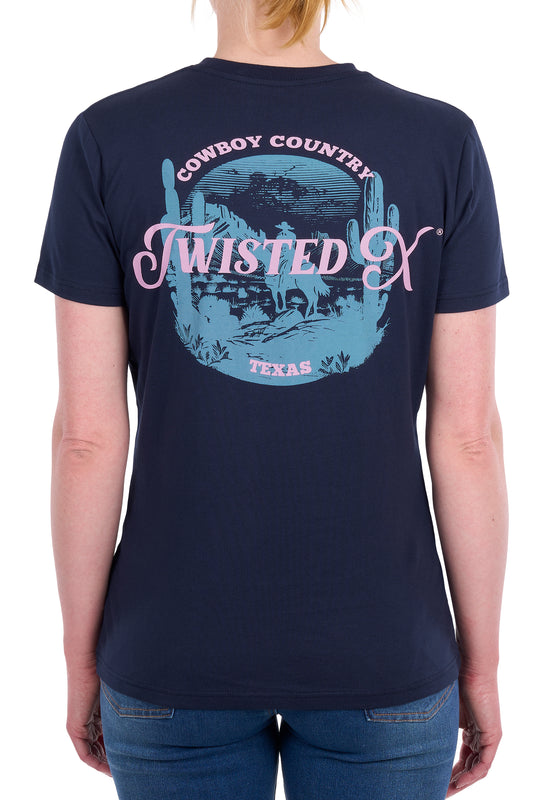 Twisted X Ladies Erin SS Tee - A5S2598004